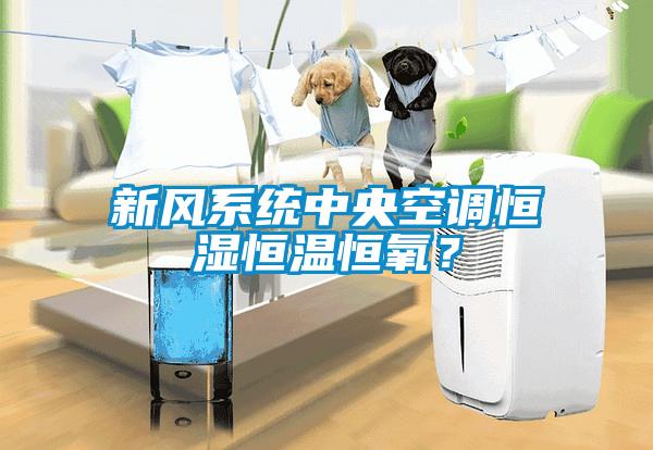 新風系統中央空調恒濕恒溫恒氧？