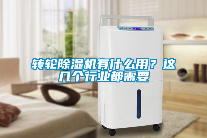 轉(zhuǎn)輪除濕機有什么用？這幾個行業(yè)都需要