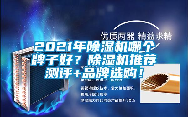2021年除濕機哪個牌子好？除濕機推薦測評+品牌選購！