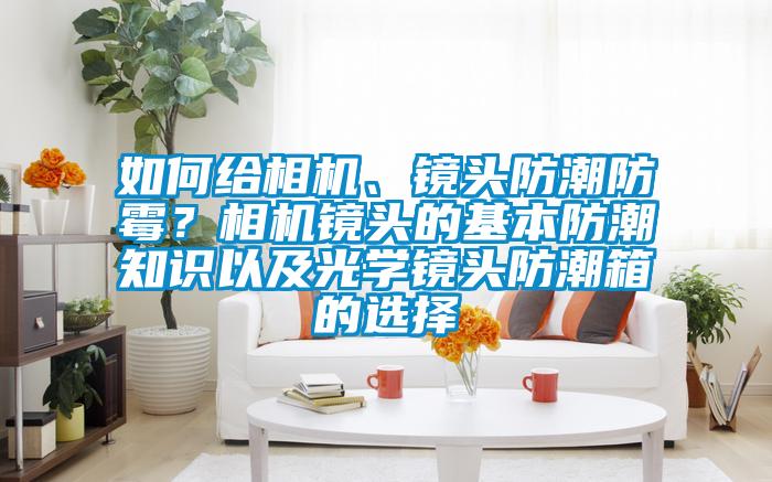 如何給相機(jī)、鏡頭防潮防霉？相機(jī)鏡頭的基本防潮知識(shí)以及光學(xué)鏡頭防潮箱的選擇