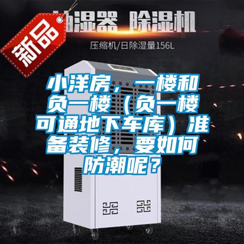 小洋房，一樓和負(fù)一樓（負(fù)一樓可通地下車庫）準(zhǔn)備裝修，要如何防潮呢？