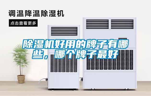 除濕機(jī)好用的牌子有哪些，哪個(gè)牌子最好