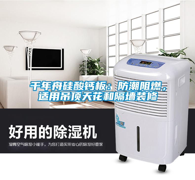 千年舟硅酸鈣板：防潮阻燃，適用吊頂天花和隔墻裝修