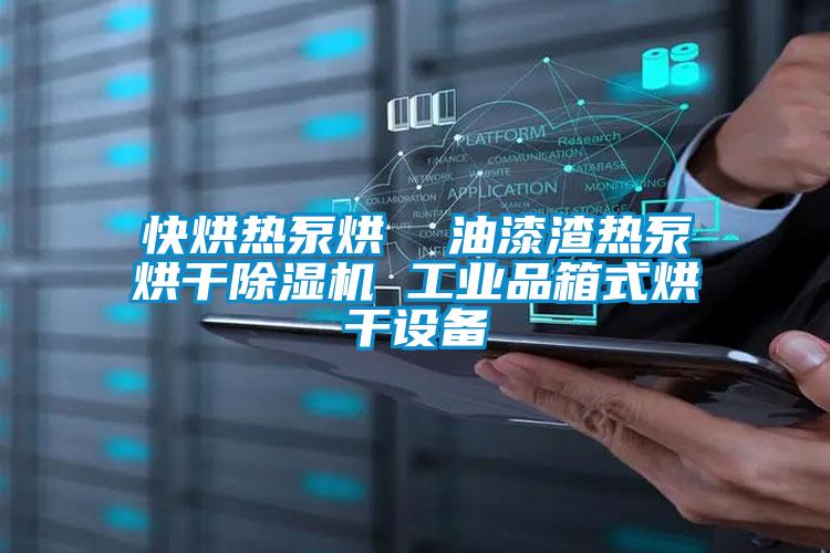 快烘熱泵烘  油漆渣熱泵烘干除濕機 工業(yè)品箱式烘干設(shè)備