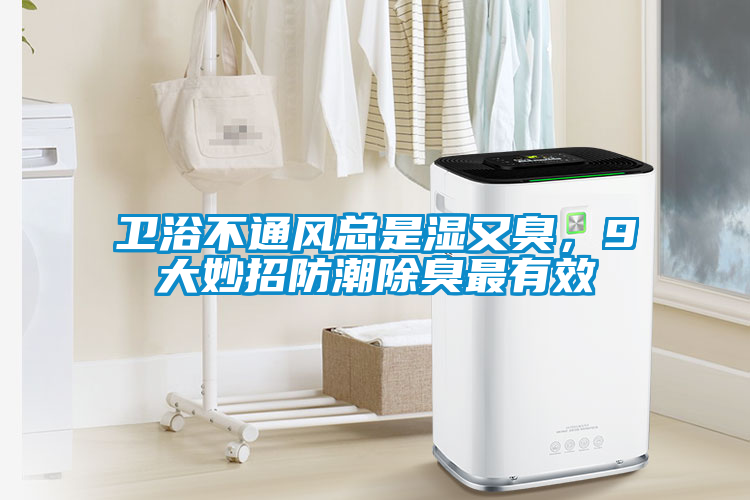 衛(wèi)浴不通風(fēng)總是濕又臭，9大妙招防潮除臭最有效