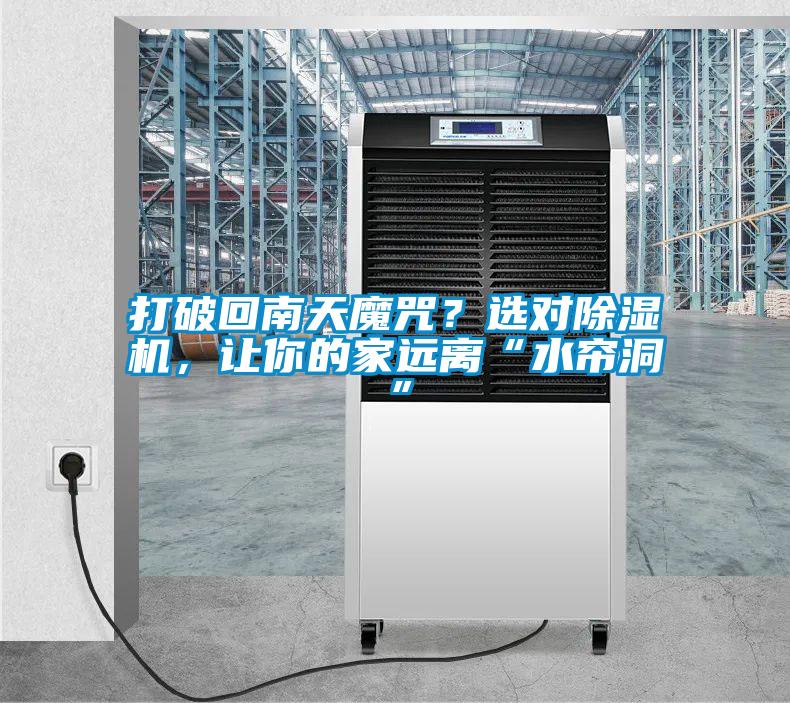 打破回南天魔咒？選對除濕機，讓你的家遠離“水簾洞”