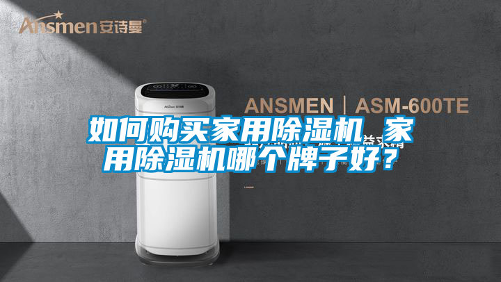 如何購買家用除濕機 家用除濕機哪個牌子好？