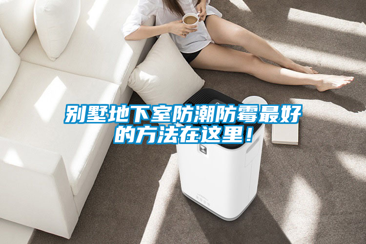 別墅地下室防潮防霉最好的方法在這里！