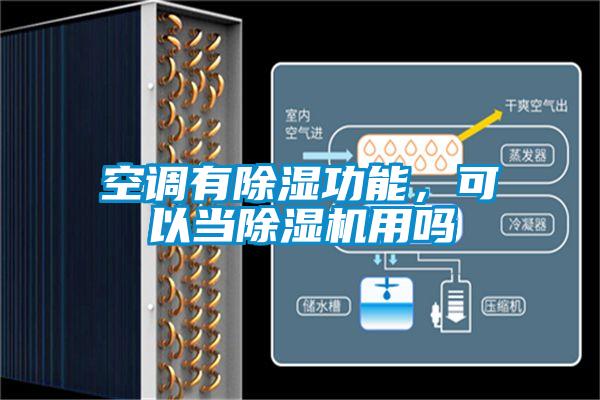 空調(diào)有除濕功能，可以當(dāng)除濕機用嗎