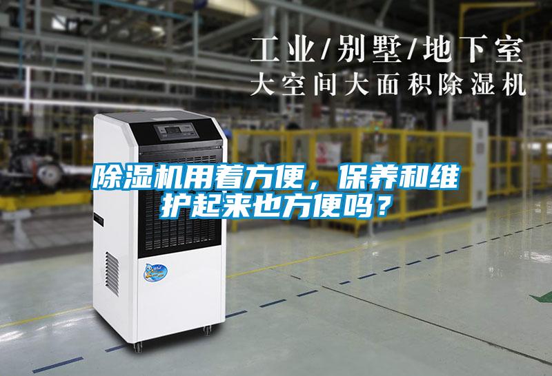 除濕機用著方便，保養(yǎng)和維護起來也方便嗎？