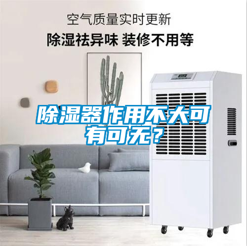 除濕器作用不大可有可無？