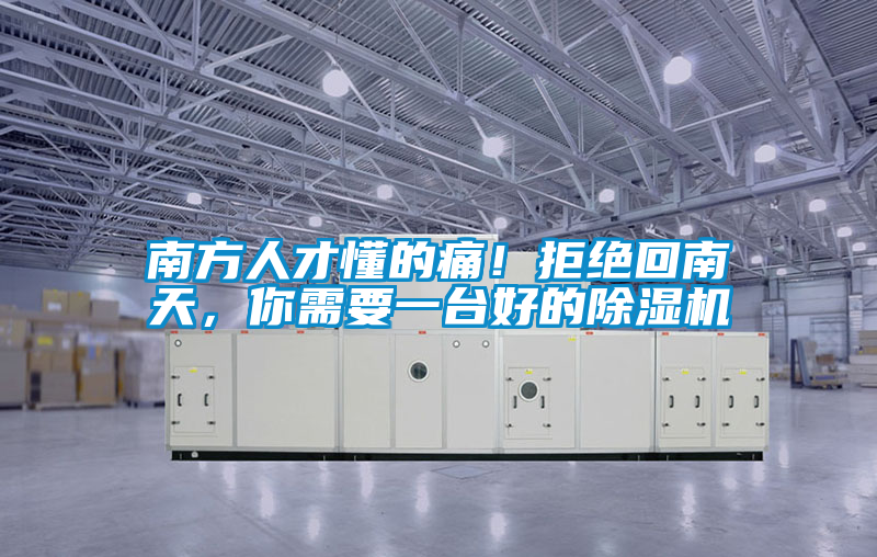 南方人才懂的痛！拒絕回南天，你需要一臺好的除濕機