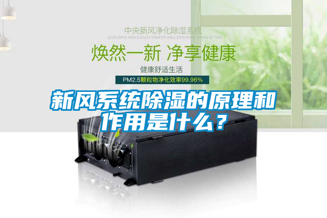 新風(fēng)系統(tǒng)除濕的原理和作用是什么？