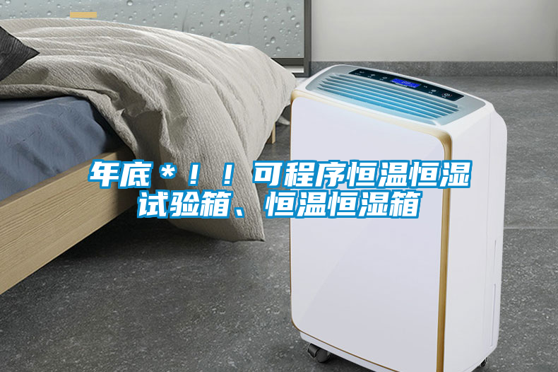 年底＊！！可程序恒溫恒濕試驗箱、恒溫恒濕箱