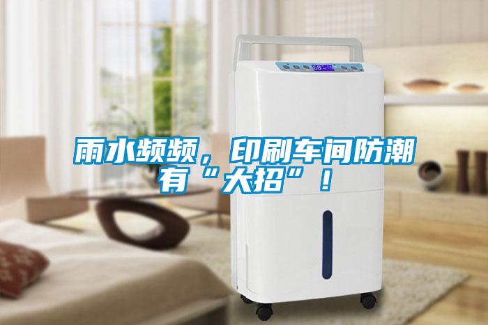 雨水頻頻，印刷車間防潮有“大招”！