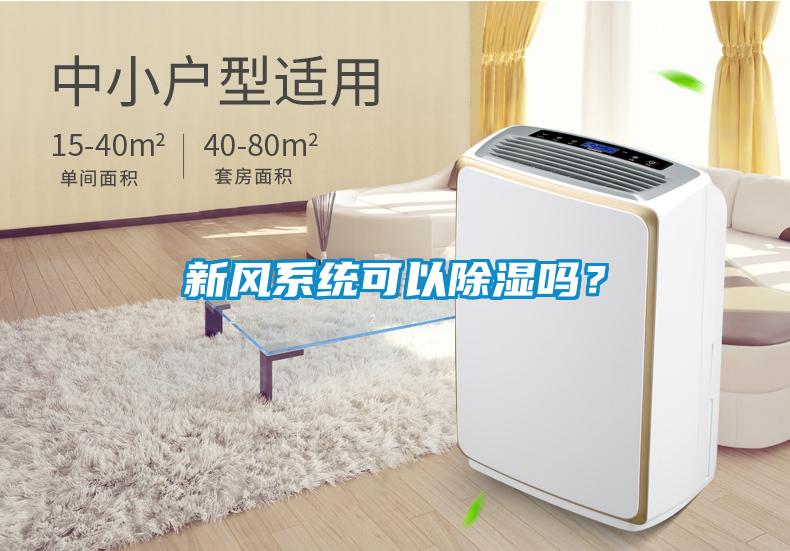新風系統(tǒng)可以除濕嗎？