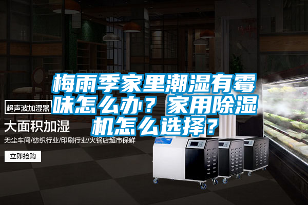 梅雨季家里潮濕有霉味怎么辦？家用除濕機(jī)怎么選擇？
