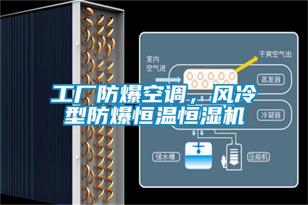 工廠防爆空調(diào)，風(fēng)冷型防爆恒溫恒濕機(jī)