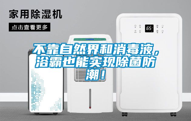 不靠自然界和消毒液，浴霸也能實(shí)現(xiàn)除菌防潮！