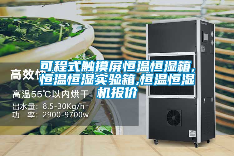 可程式觸摸屏恒溫恒濕箱,恒溫恒濕實驗箱,恒溫恒濕機(jī)報價