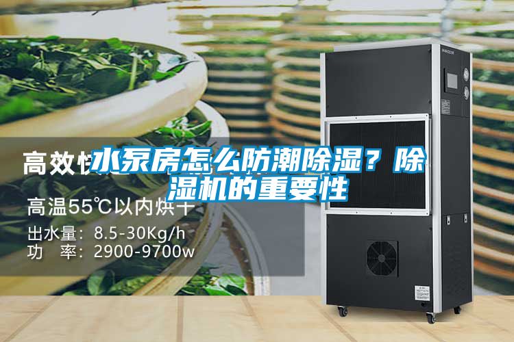 水泵房怎么防潮除濕？除濕機的重要性