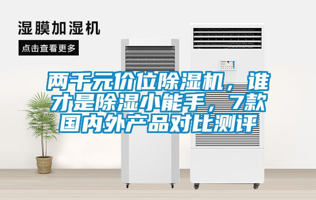 兩千元價位除濕機，誰才是除濕小能手，7款國內(nèi)外產(chǎn)品對比測評