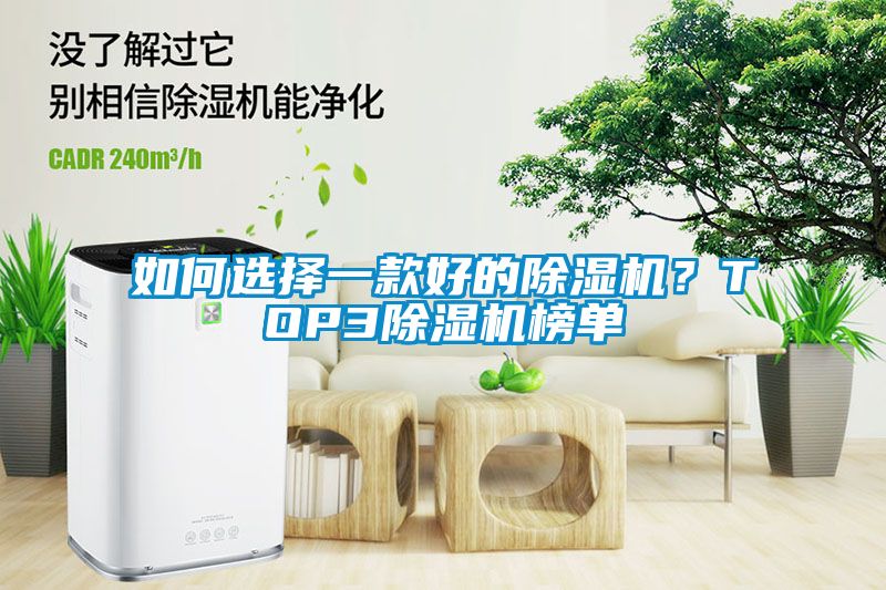 如何選擇一款好的除濕機(jī)？TOP3除濕機(jī)榜單