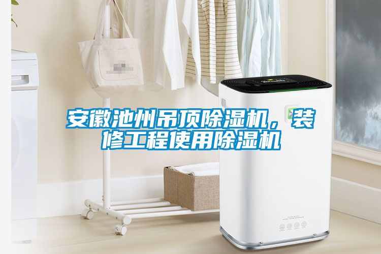 安徽池州吊頂除濕機(jī)，裝修工程使用除濕機(jī)