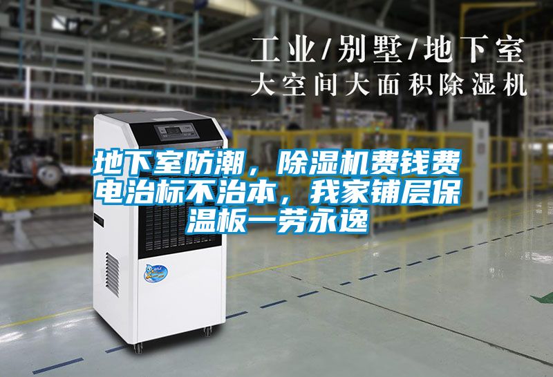 地下室防潮，除濕機費錢費電治標不治本，我家鋪層保溫板一勞永逸