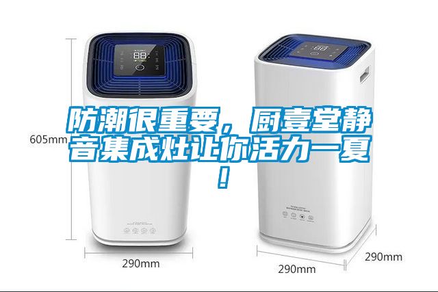 防潮很重要，廚壹堂靜音集成灶讓你活力一夏！
