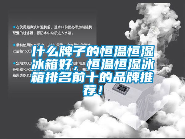 什么牌子的恒溫恒濕冰箱好，恒溫恒濕冰箱排名前十的品牌推薦！
