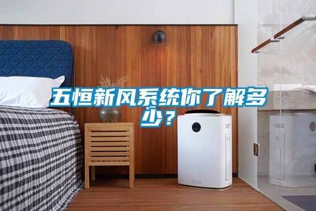 五恒新風(fēng)系統(tǒng)你了解多少？
