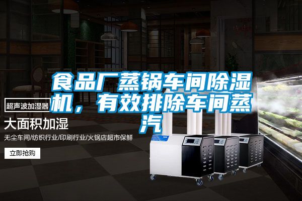 食品廠蒸鍋車間除濕機，有效排除車間蒸汽