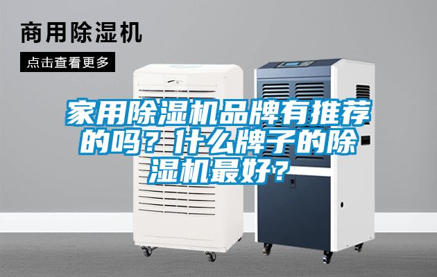 家用除濕機(jī)品牌有推薦的嗎？什么牌子的除濕機(jī)最好？